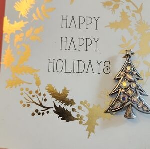 Vintage Lia Tree Brooch.